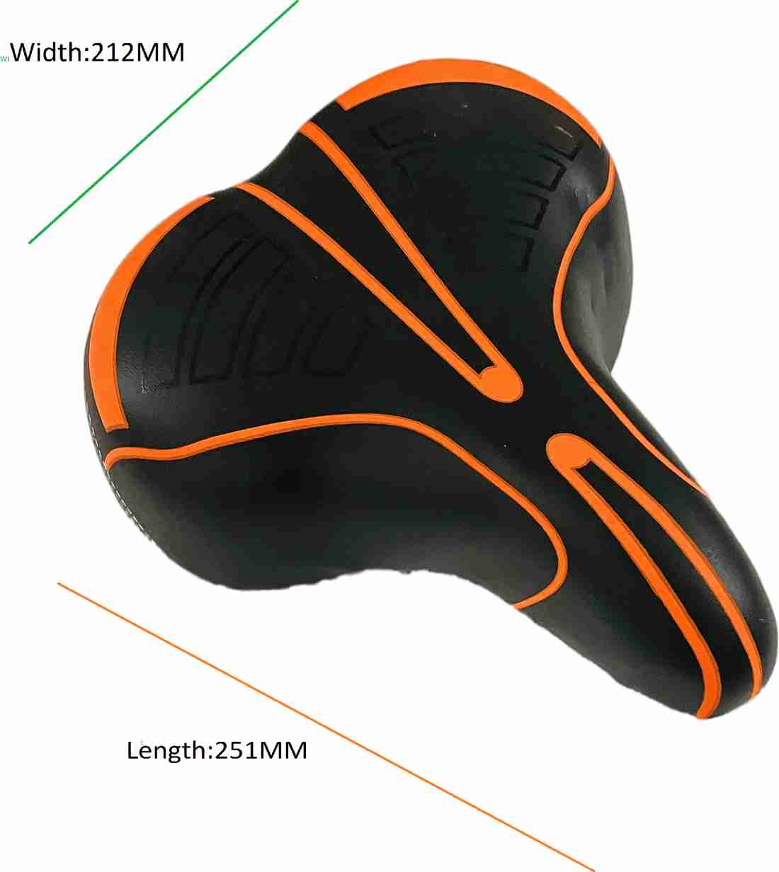 Mountain bike sales seat with suspension