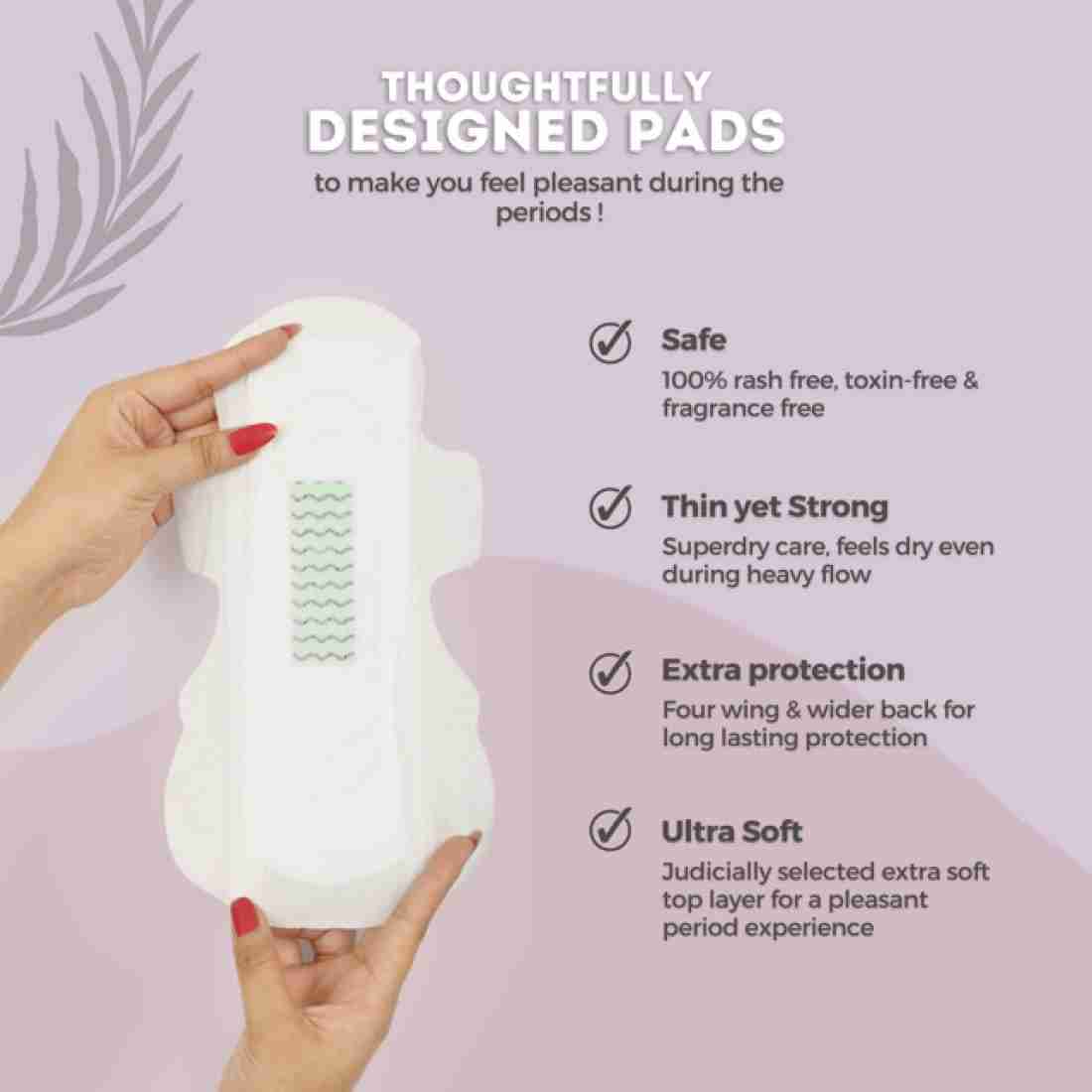 Jiswap Disposable Maternity Pads, Comfortable & Hygienic (XXL) Sanitary Pad, Buy Women Hygiene products online in India