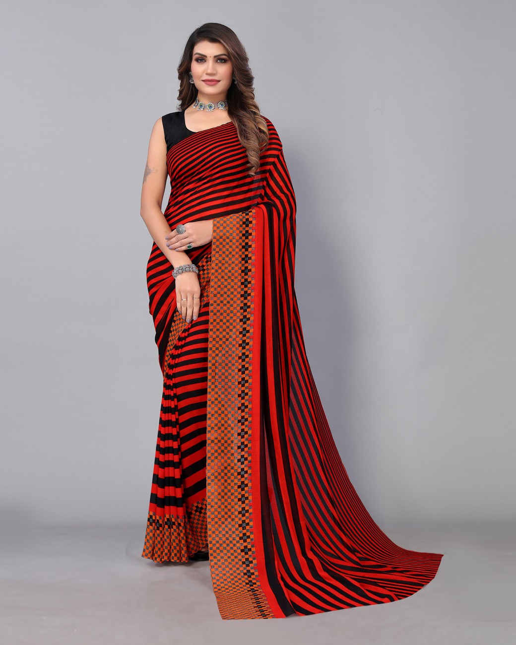 Buy Red Sarees for Women by SHAILY Online