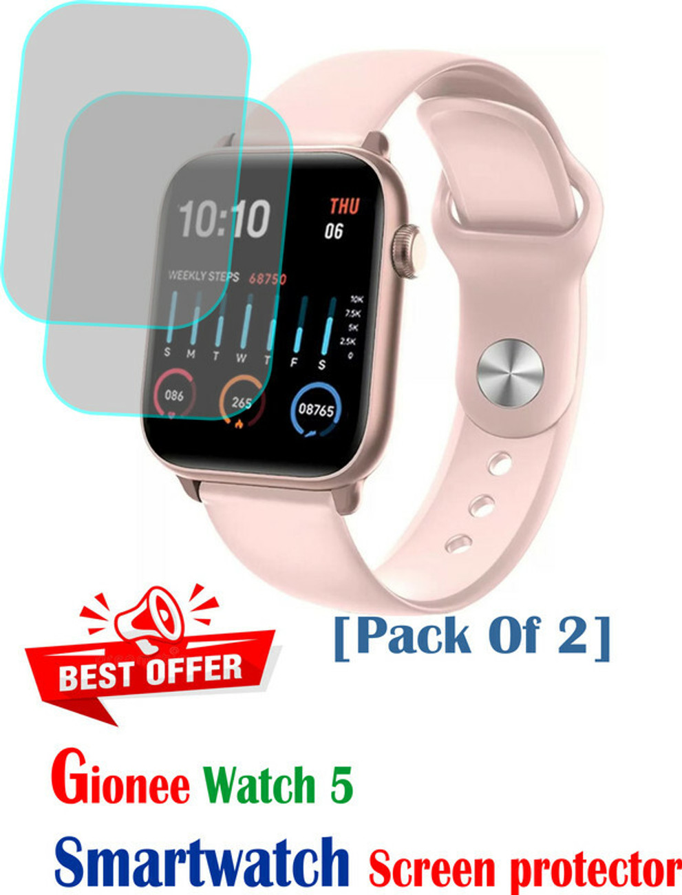 Spnrs Edge To Edge Screen Guard for Gionee Watch 5 Spnrs