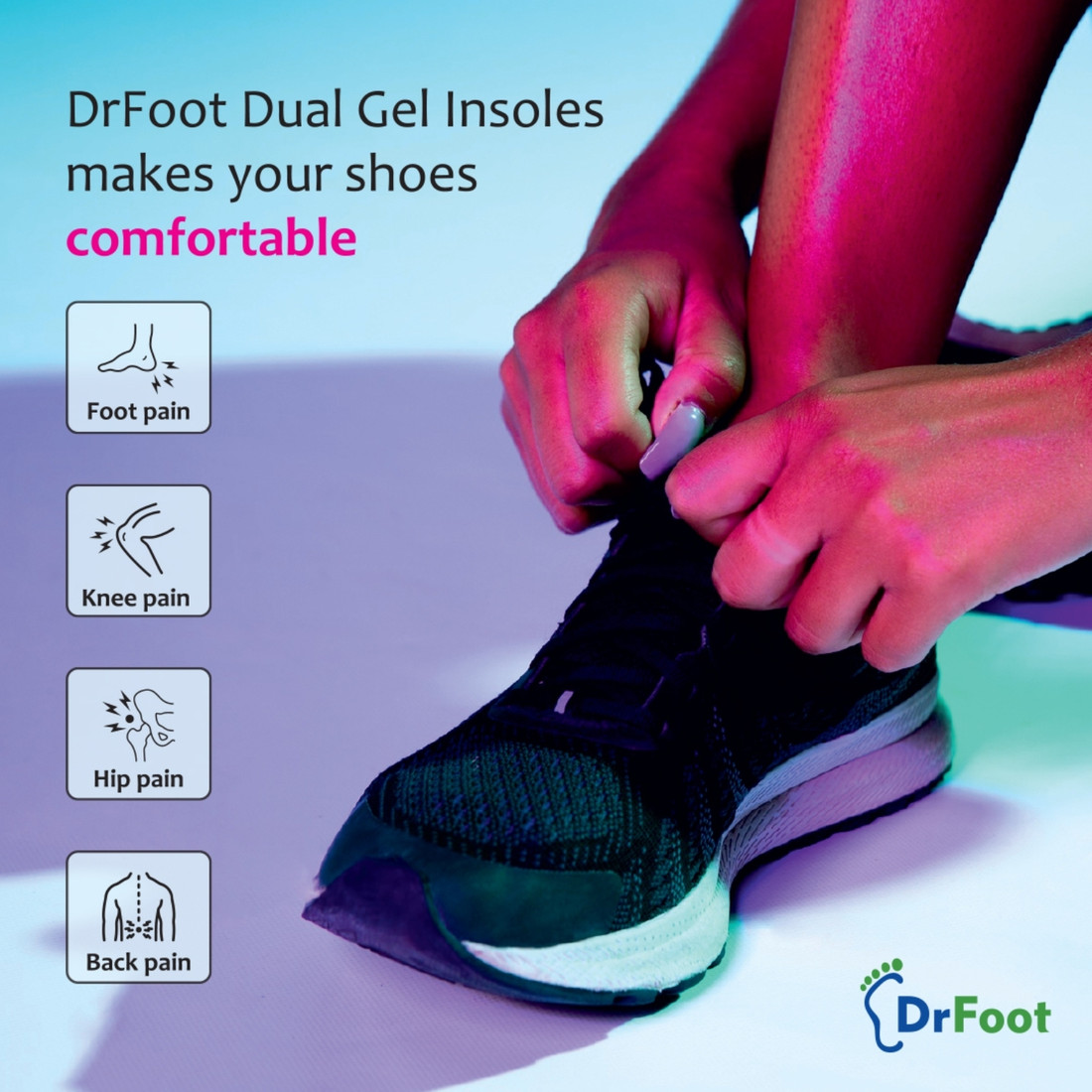 Dr Foot Gel Full Length Regular Shoe Insole Price in India Buy