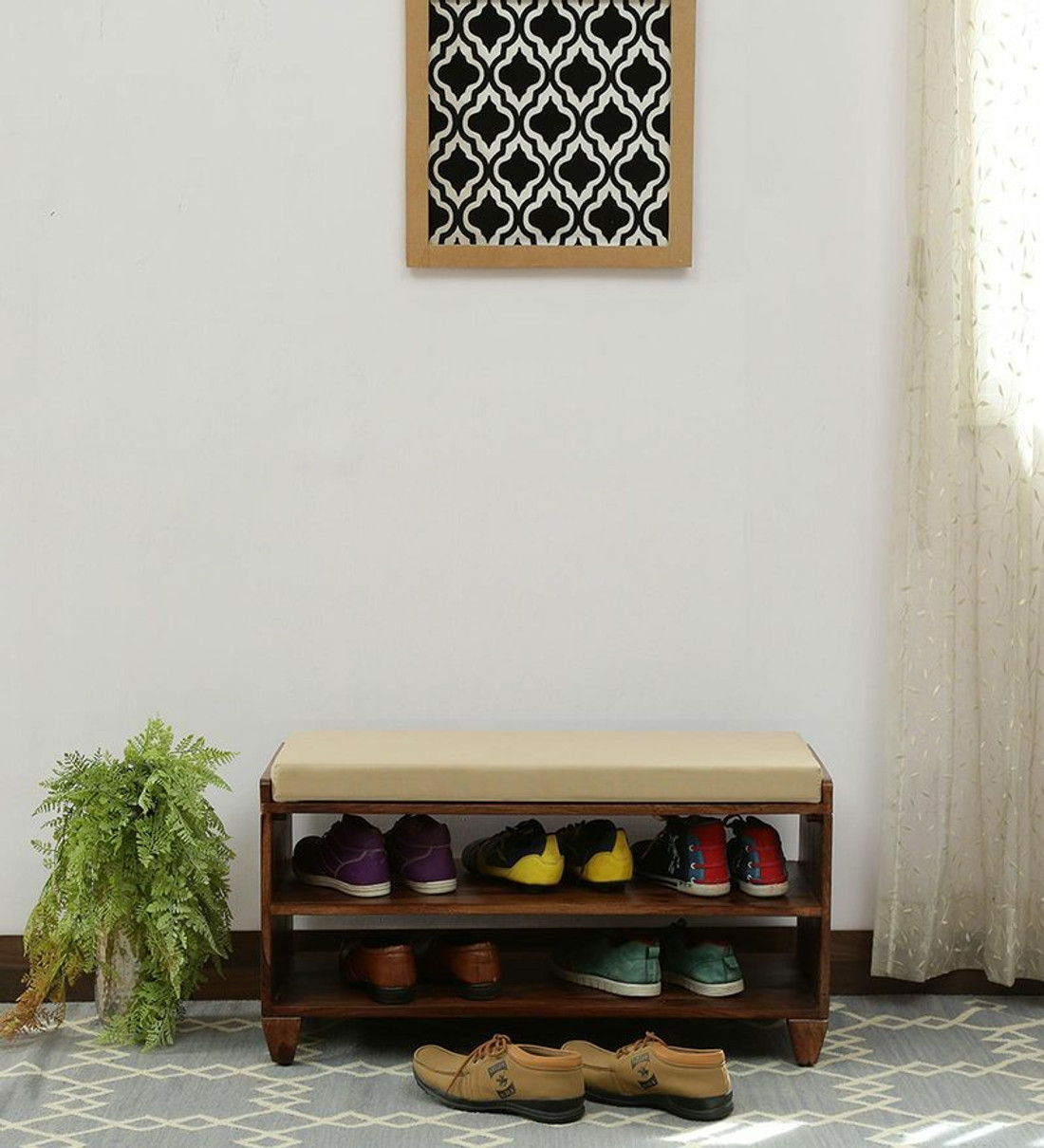 Flipkart furniture shoe rack online