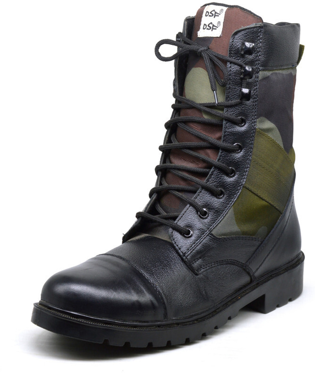DSF LEATHER COMBAT ARMY BOOT SHOES FOR MEN ARMY SHOES COMBAT BOOTS Boots For Men