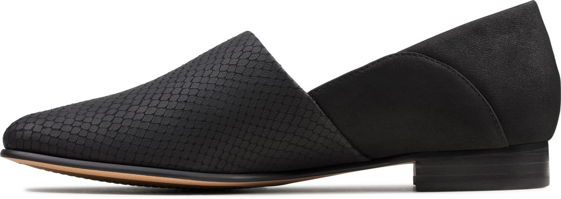 Clarks pure tone black clearance