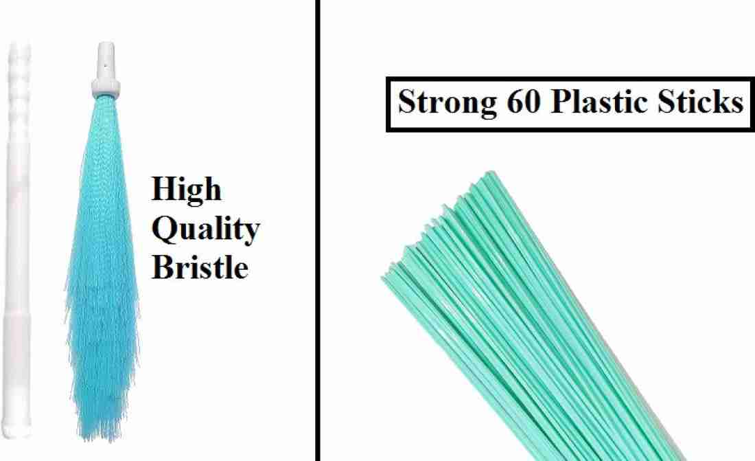 BARBYAM Plastic Color Broomstick Dustpan Phool Kharata Jhadu, Long Bathroom  Broom Plastic Wet and Dry Broom Price in India - Buy BARBYAM Plastic Color  Broomstick Dustpan Phool Kharata Jhadu, Long Bathroom Broom