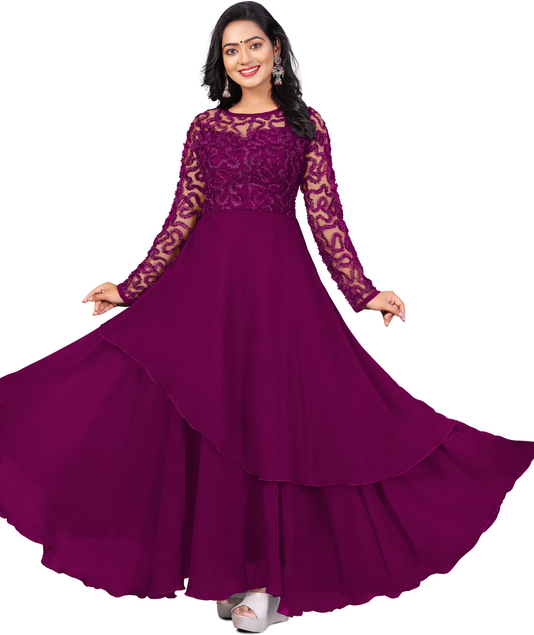 Flipkart new long discount frock