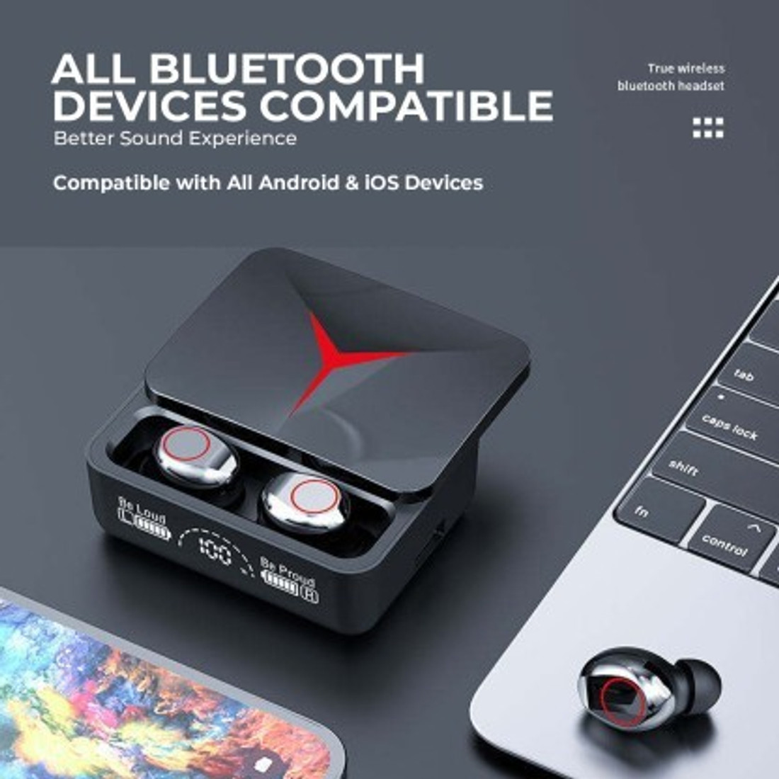 YAMAY Headphone Earbuds M90 PRO with Power Bank Upto 150 Hours