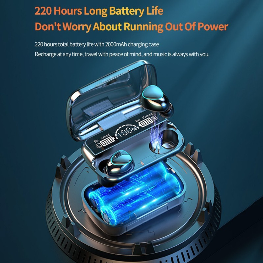 GREE MATT Tws Wireless Bluetooth Headset With Power Bank M10