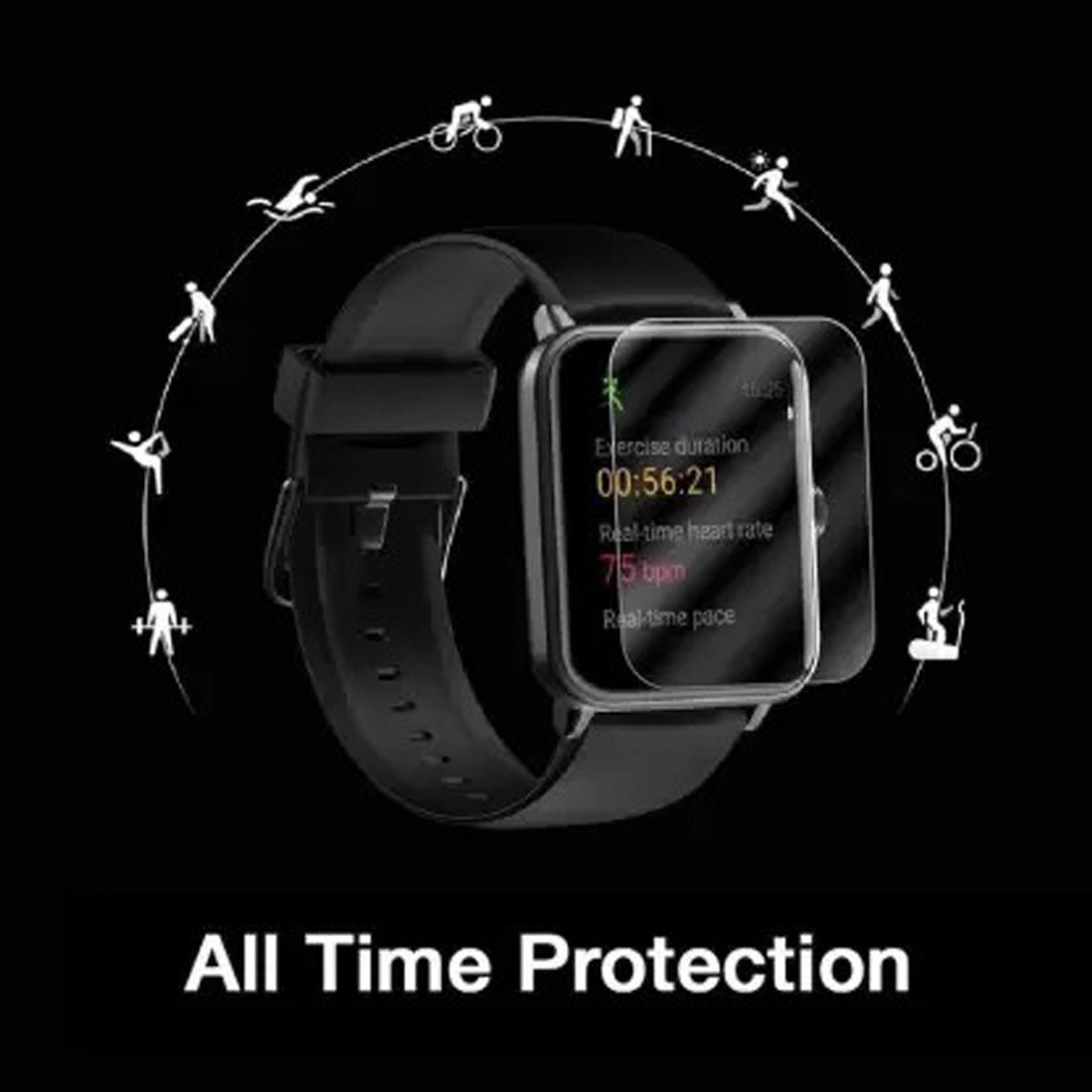 Fossil q discount explorist screen size