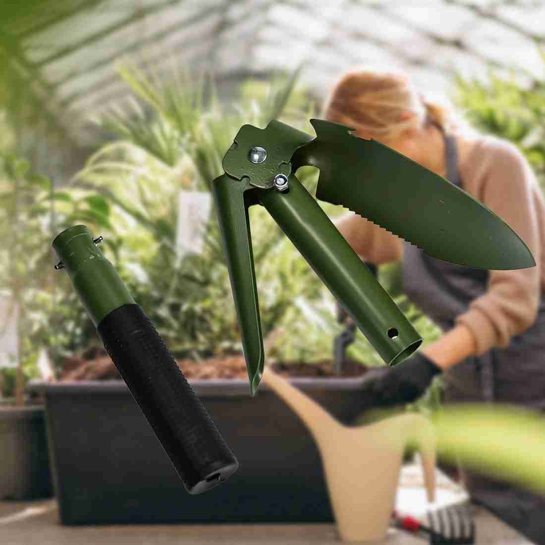 Folding shovel for cheap car