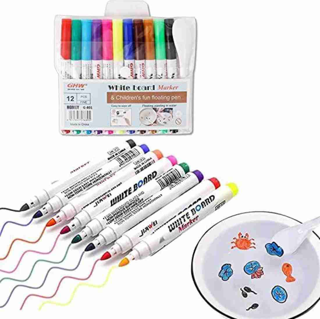 Magical Water Painting Pen, Magic Doodle Drawing Pens, Doodle Water  Floating Painting Marker Pens for Kids Adult Drawing Gift