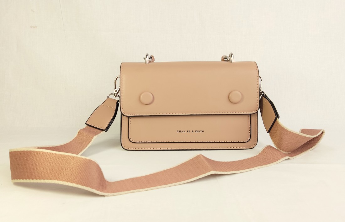 Charles and keith sling bag original hot sale