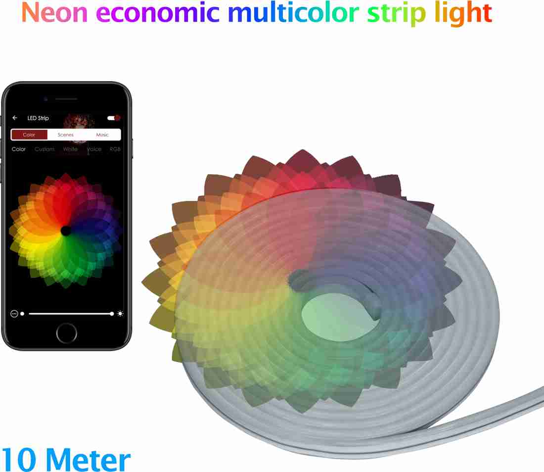 Led strip deals multicolor 10 meter