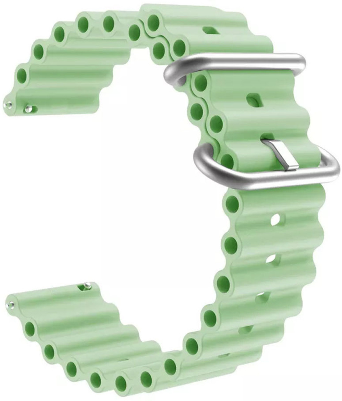 AOnes 20mm Ocean Silicone Watch Bands for Amazfit Pace Stratos GTR