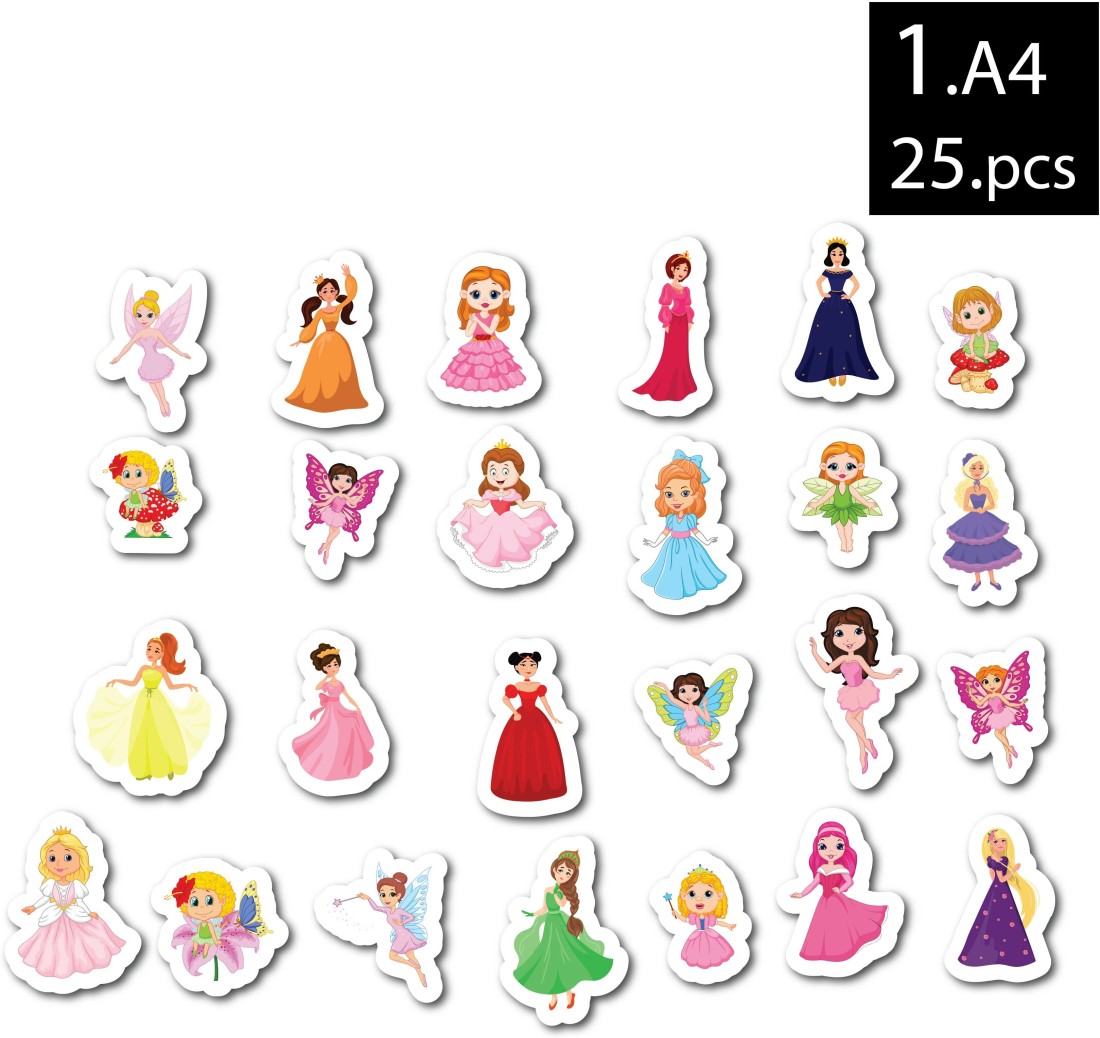 woopme 29 cm Scrapbook Stickers Set For Journal, Diary Self