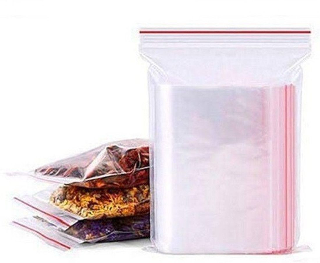 Polythene zip deals bags
