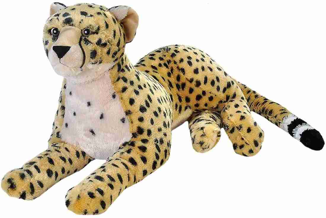 Tickles Realistic Cheetah Soft Stuffed Plush Animal Toy for Kids