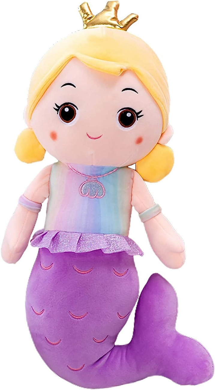 Liquortees 2 PCS Mermaid Doll for girls soft toy Water Princess