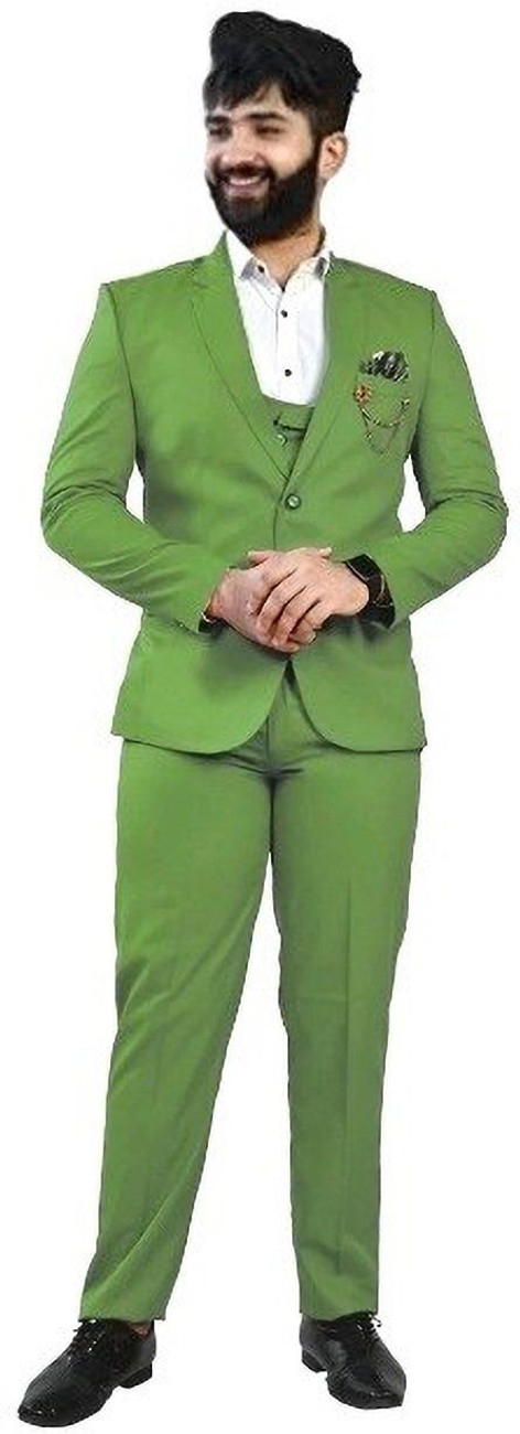 manilafashionwear 3 piece suit Solid Men Suit Buy