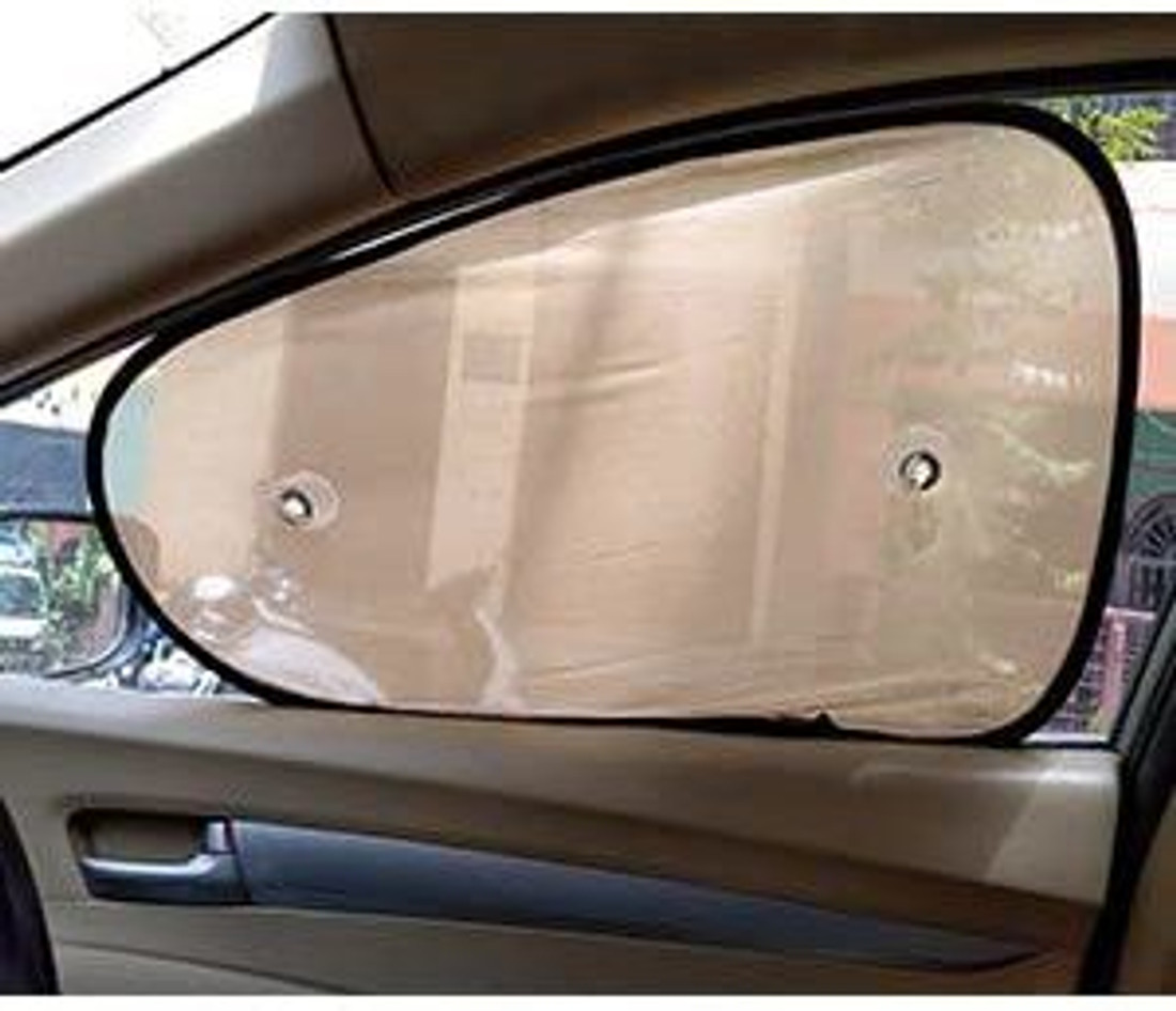 Fiat 500 rear store window sun shades