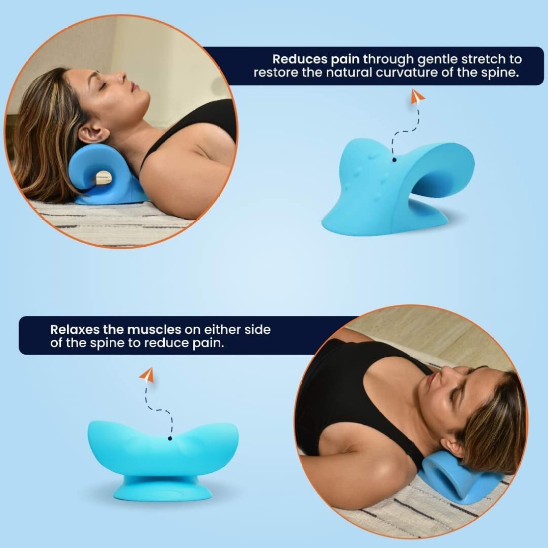 Super Balance Neck Relaxer  Cervical Pillow for Neck and Shoulder