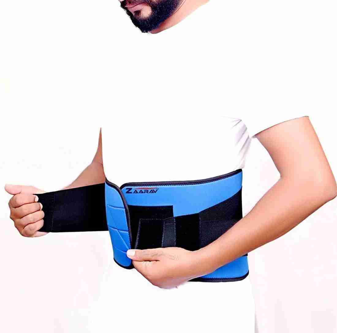 TruHabit Lumbar Sacral Belt (Large) Back Pain Belt for Back Pain Relief Women Men,Back Support Belt & Lumbar Support Belt Back Belt, Dual Adjustable