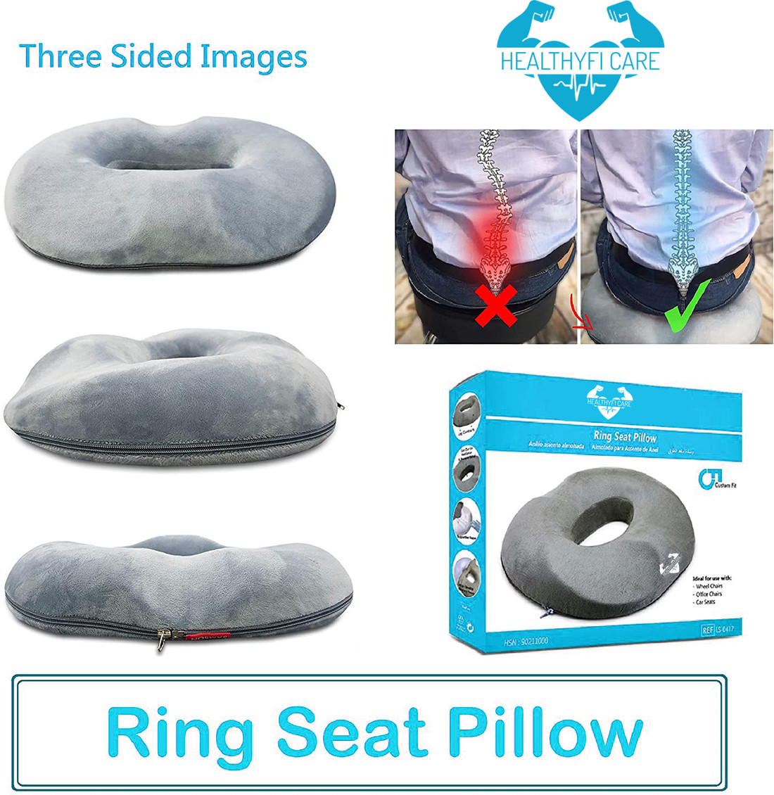 Almohada para best sale ciatica