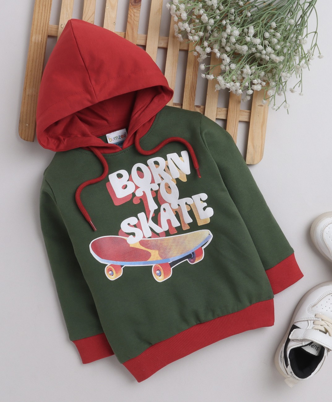 BUMZEE Full Sleeve Printed Boys Sweatshirt Buy BUMZEE Full