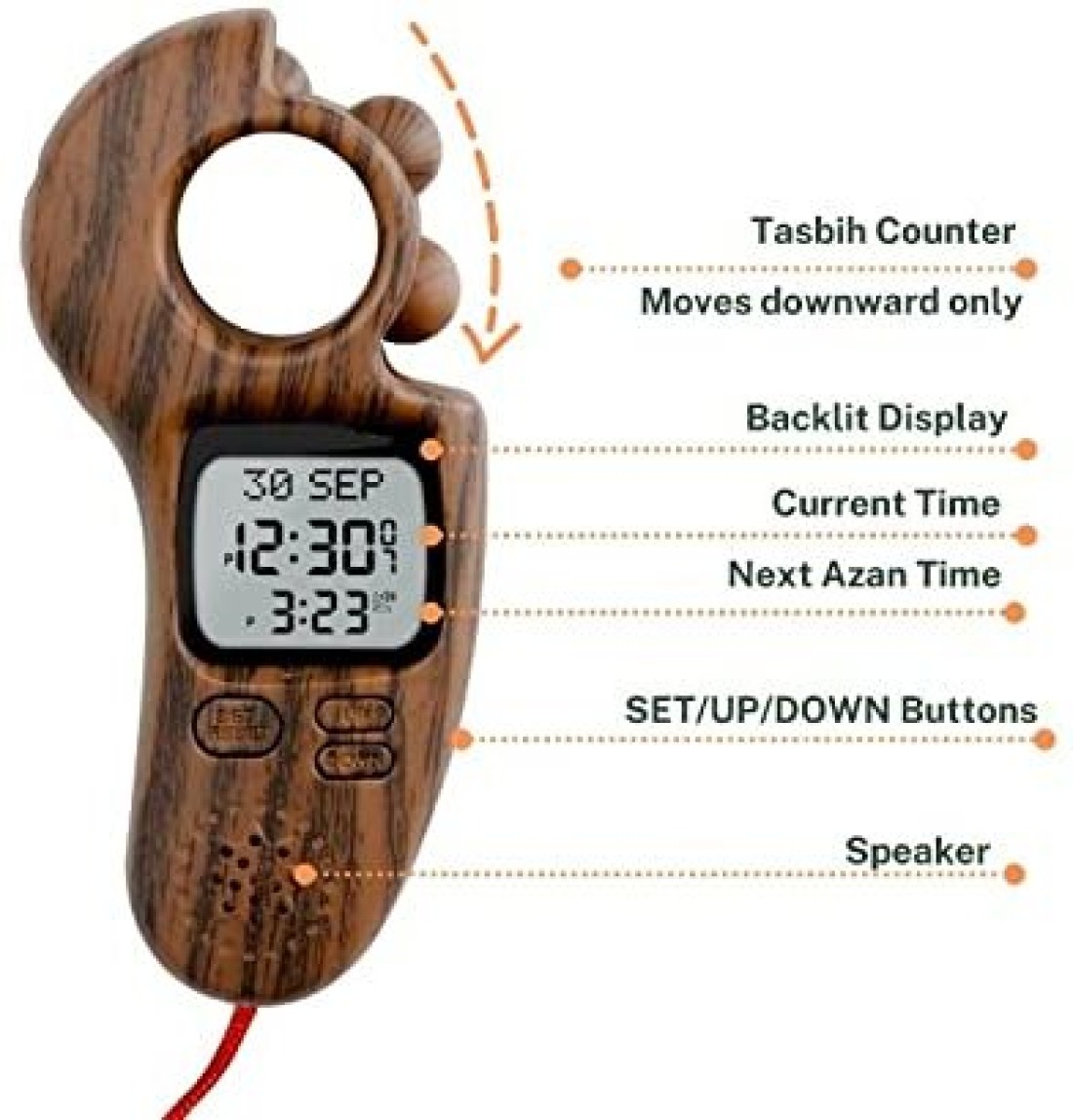 dheeraworld Tasbih Counter Digital Tally Counter Price in India - Buy  dheeraworld Tasbih Counter Digital Tally Counter online at