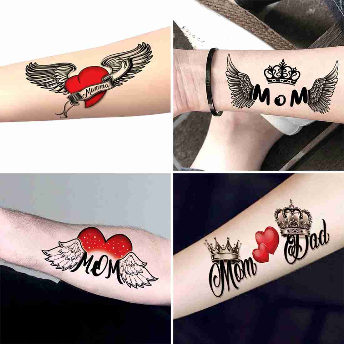 fashionoid King And Queen With Crown Waterproof Temporary Tattoo for Boys  Girls - Price in India, Buy fashionoid King And Queen With Crown Waterproof  Temporary Tattoo for Boys Girls Online In India