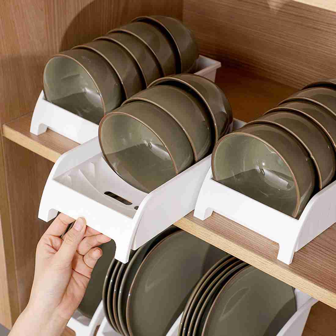 Dinner plate storage rack new arrivals