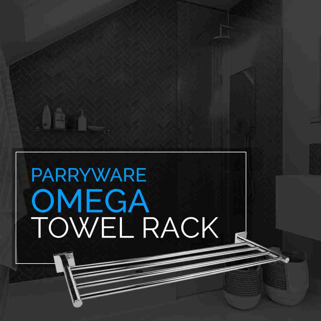 Parryware discount towel rack