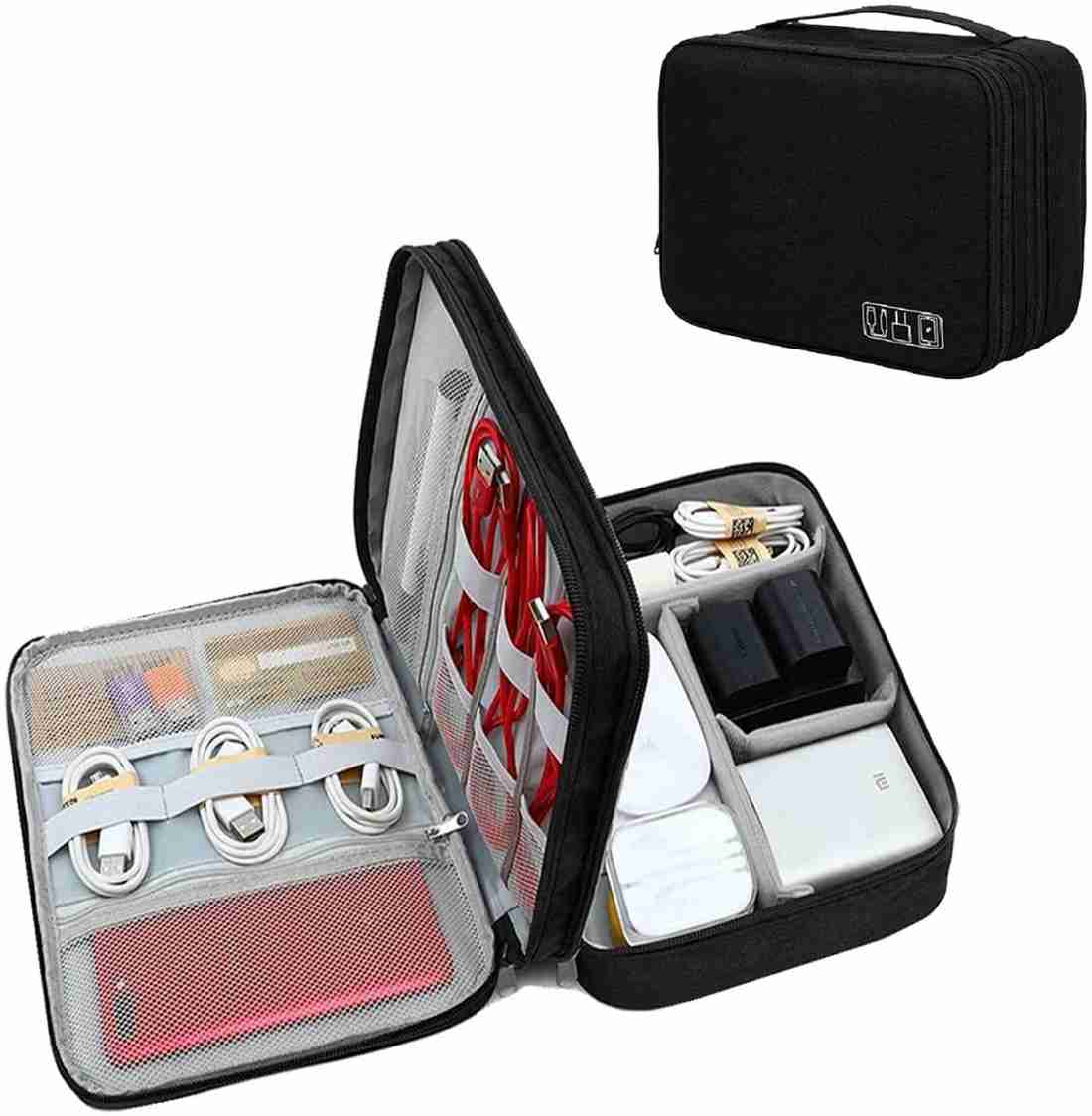 ELITEHOME Electronic Accessories Travel Gadgets Bag for Cable