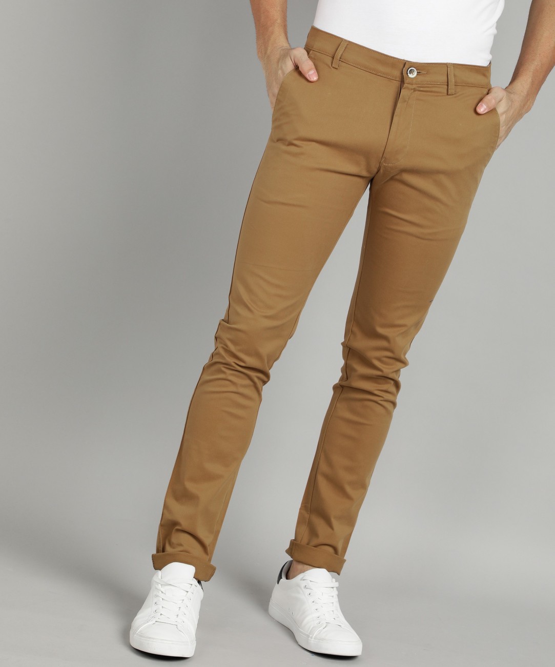 Buy Brown Trousers & Pants for Women by FASHION BOOMS Online