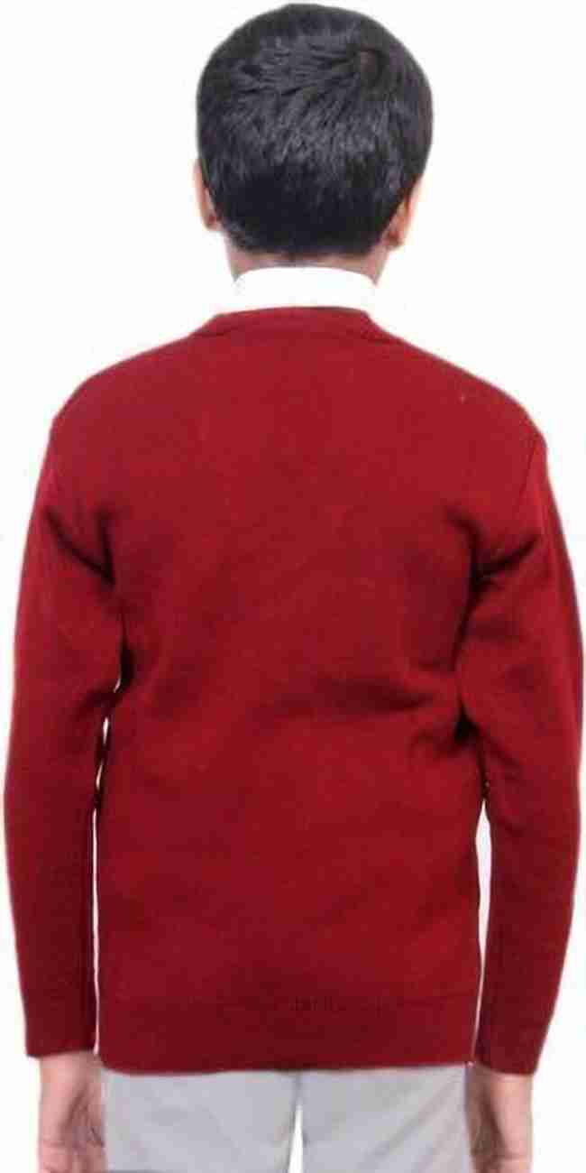 Maroon uniform sweater store
