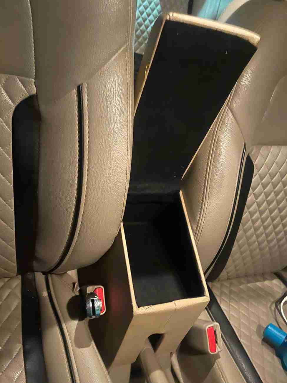 Car armrest top for swift dzire