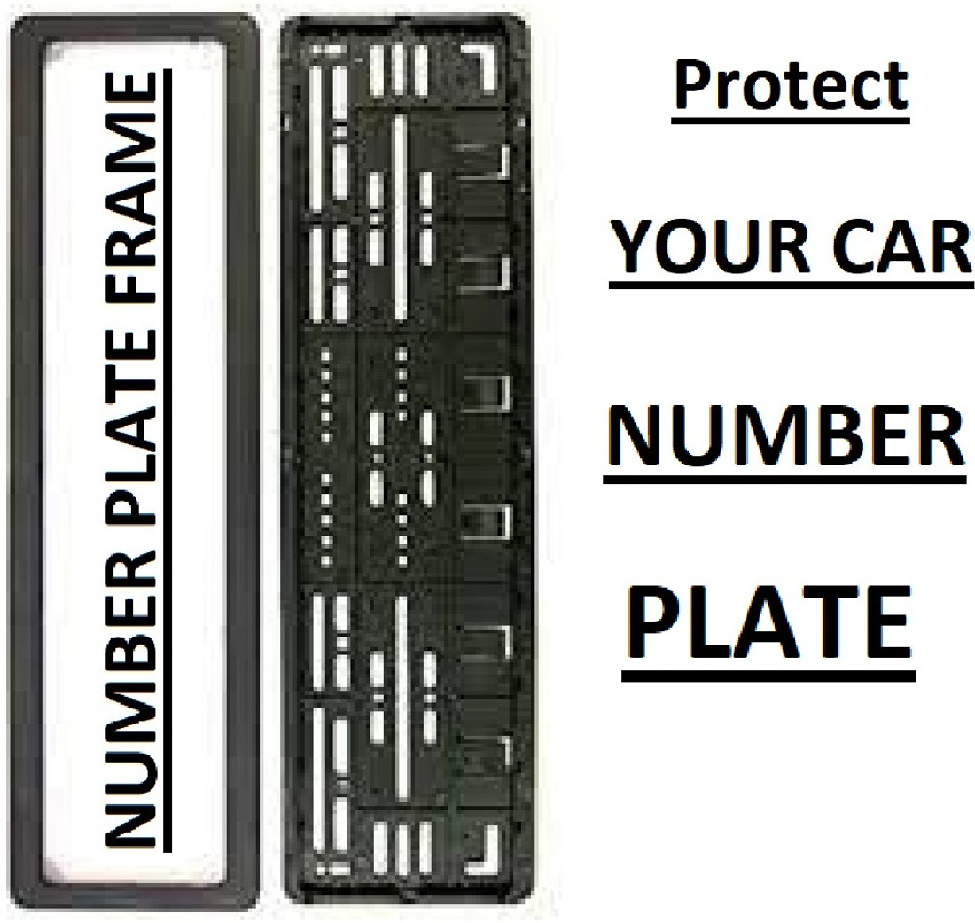 Nissan number sales plate holder