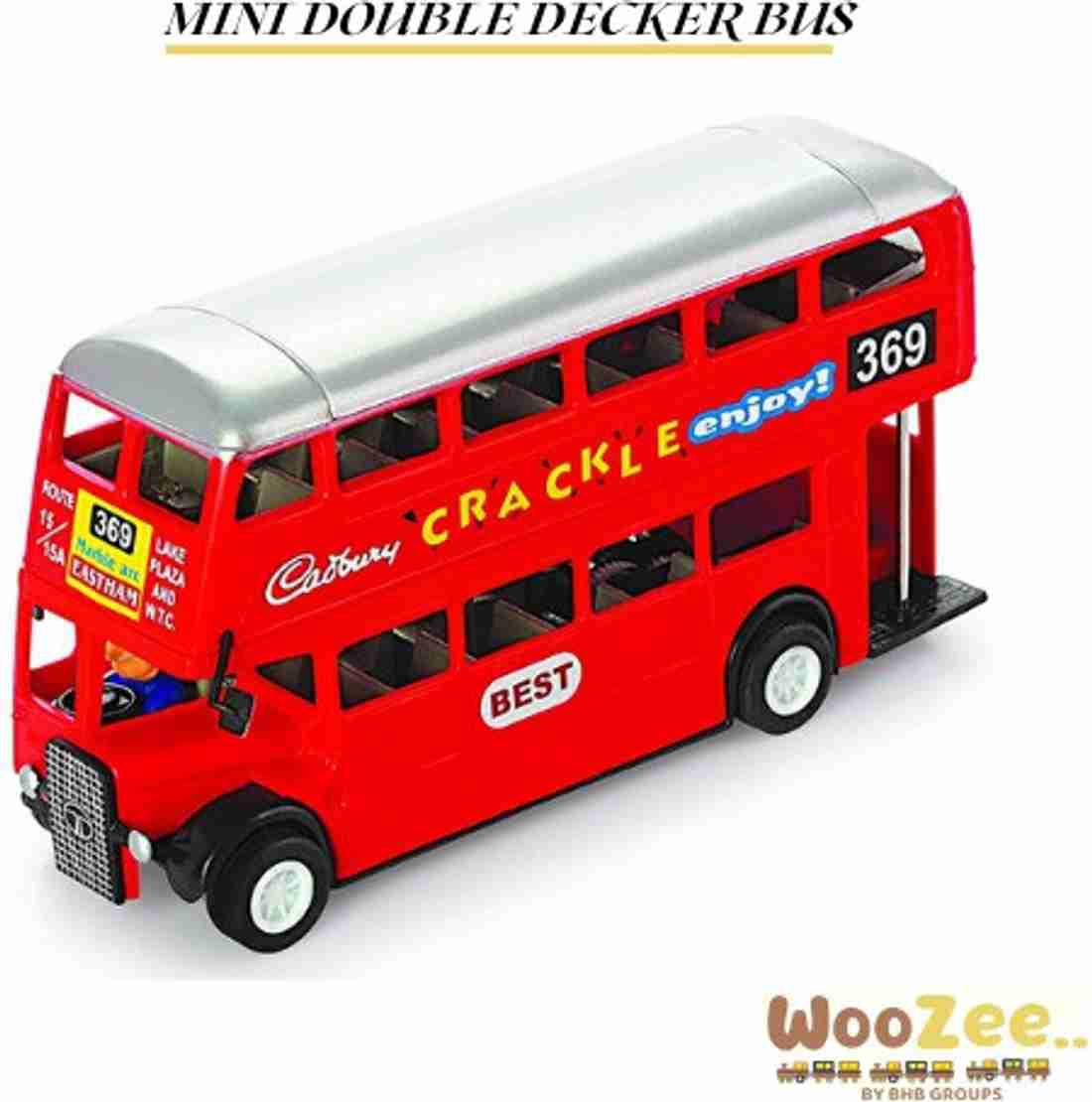 Wooden double decker bus online toy