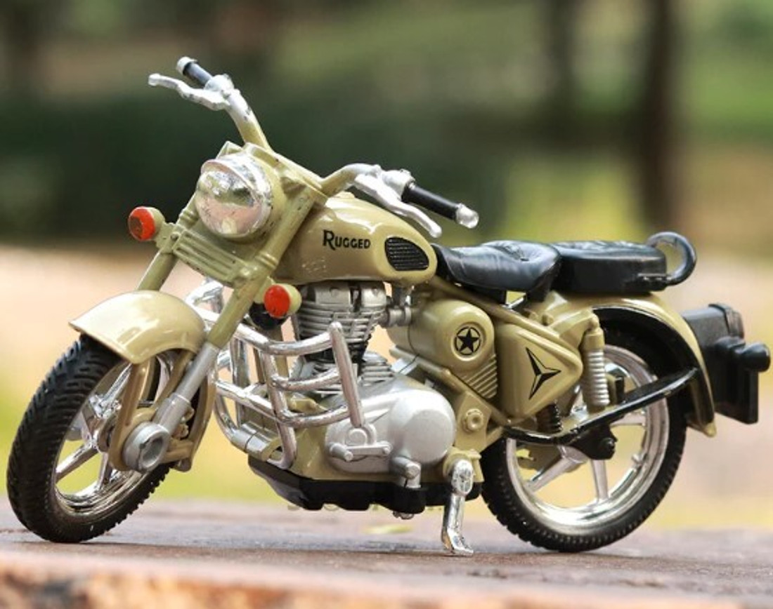 Toyrex royal enfield bullet Bike toy for kids royal enfield
