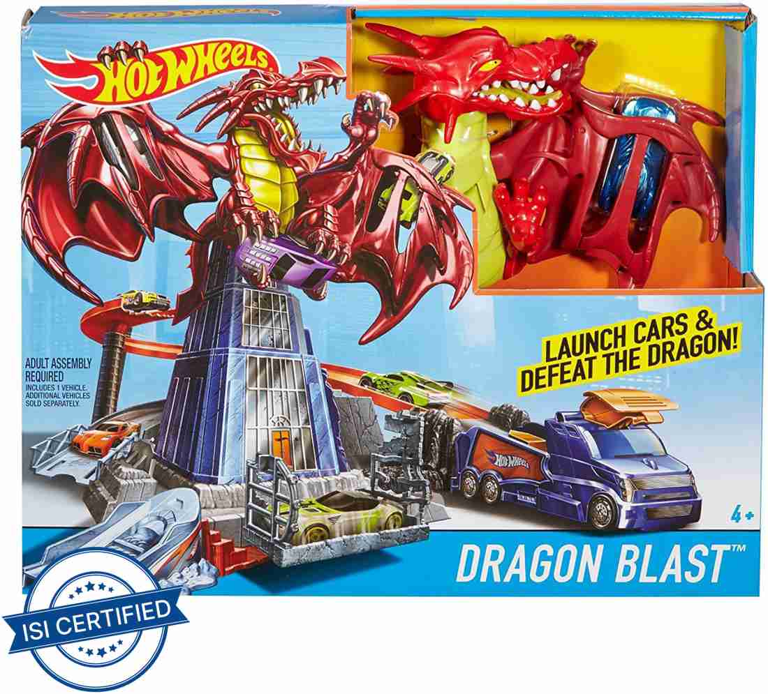 HOT WHEELS Dragon Blast Playset - Dragon Blast Playset . shop for HOT WHEELS  products in India.