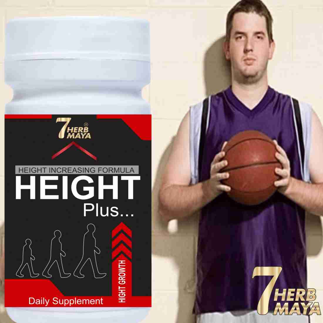 7Herbmaya Height Increase Supplement Height Increase Powder Height