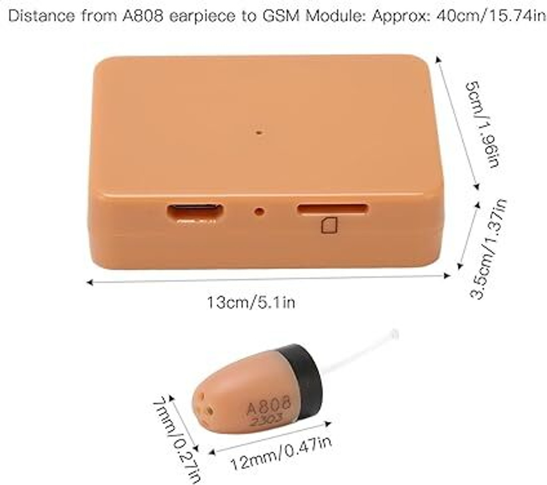 Safetynet Spy Earpiece GSM Box Small Invisible Wireless Micro