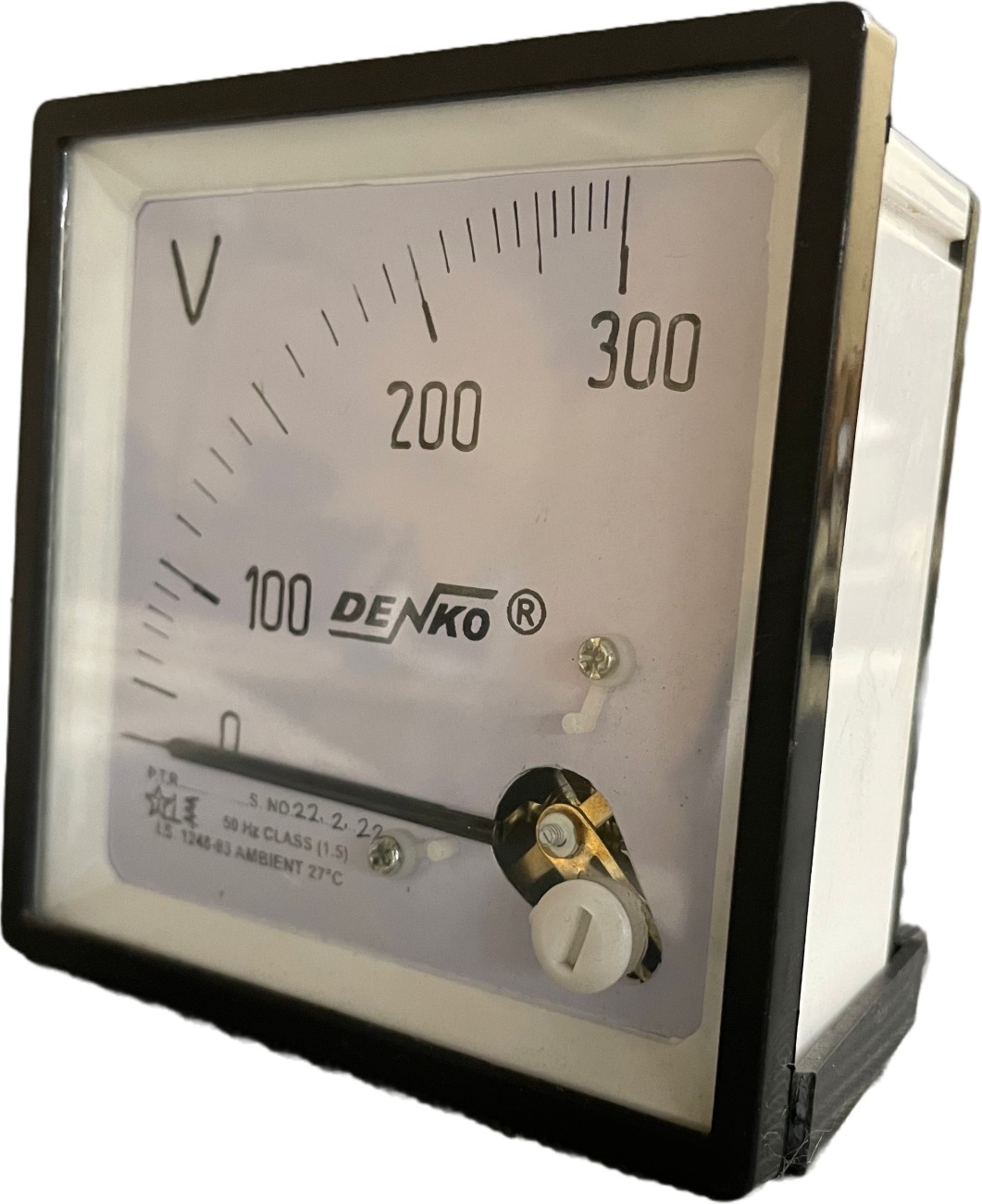 Sidozi AC Voltmeter 300V 96x96 for Panel Mounting Voltmeter Price in India  - Buy Sidozi AC Voltmeter 300V 96x96 for Panel Mounting Voltmeter online at