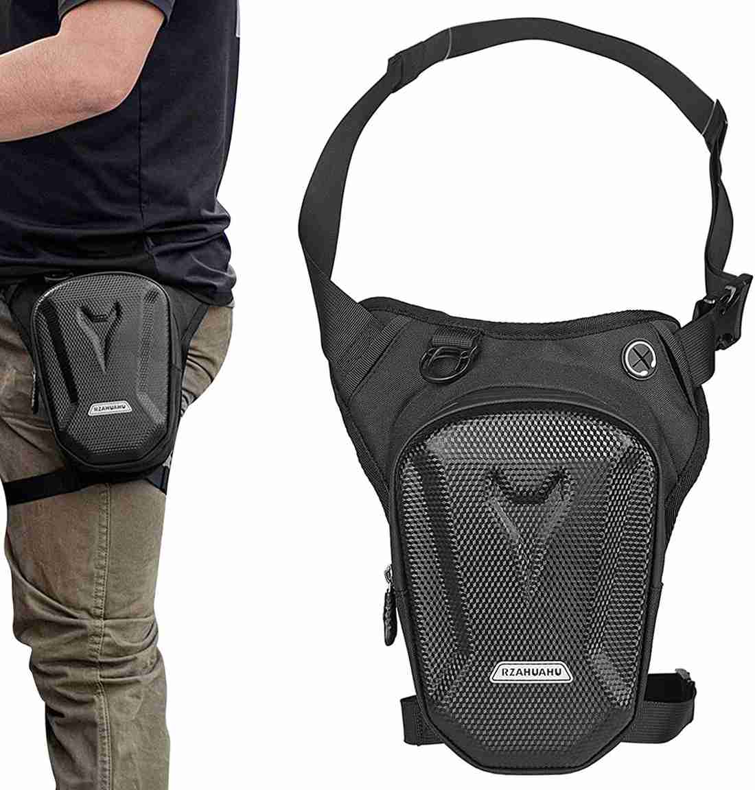 Optifit otorcycle Waist Pack Drop Leg Bags Men Women Waist Bag