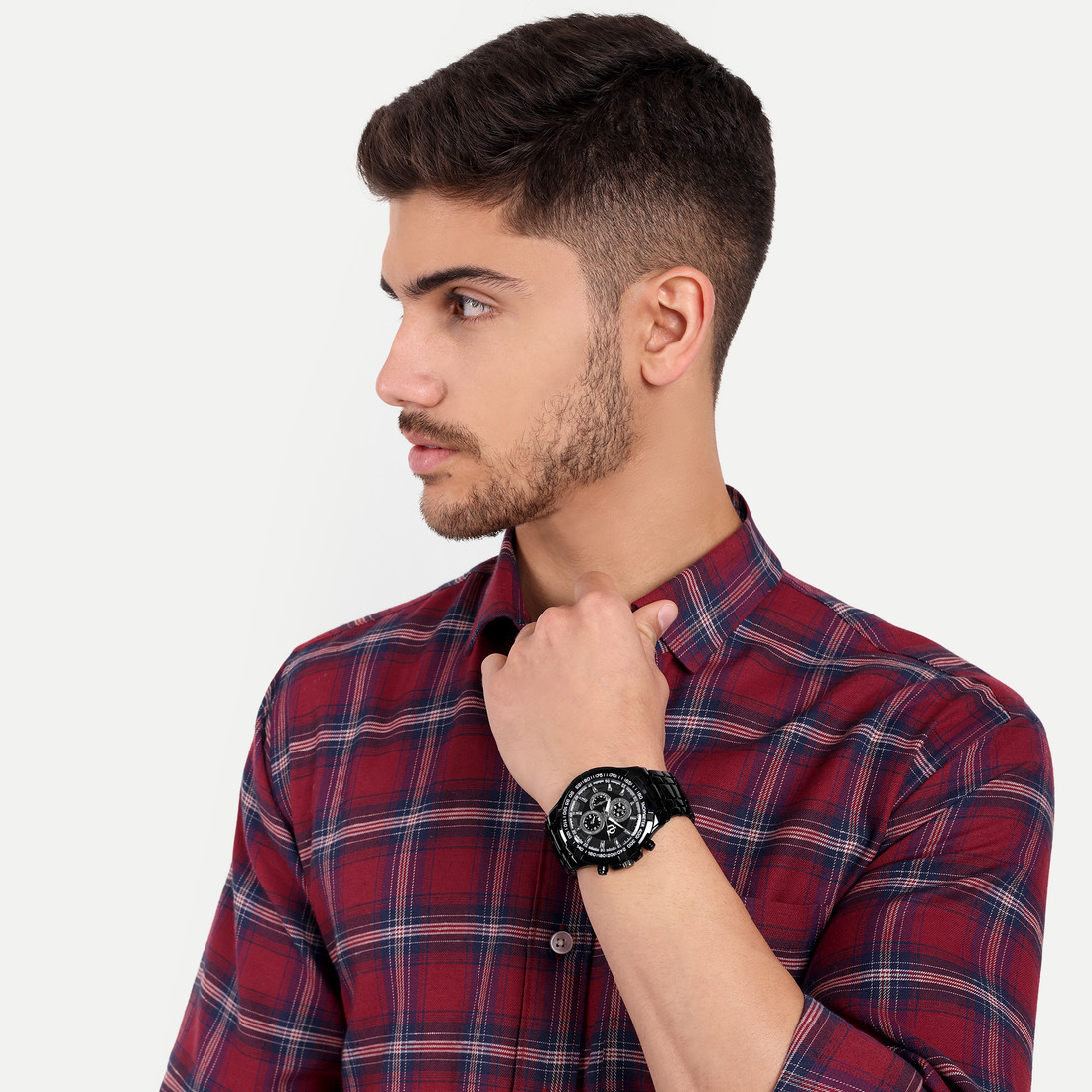 On which hand boy wear watch shop