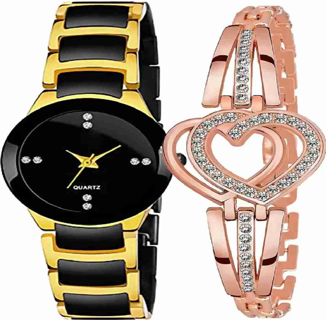 Designer gold watches on sale ladies