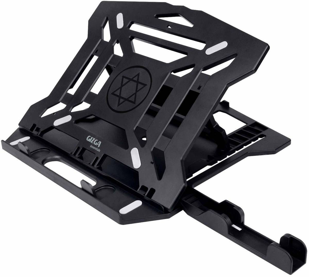 Portable upto 15.6-Inch Laptops Notebook MacBook Air Pro with Mobile Holder Portable Laptop Stand with Mobile Holder for All sizes upto 12-15.6 Inch Laptops Plastic Laptop Stand with Adjustable Height Compatible with Universal Laptops — photo 6