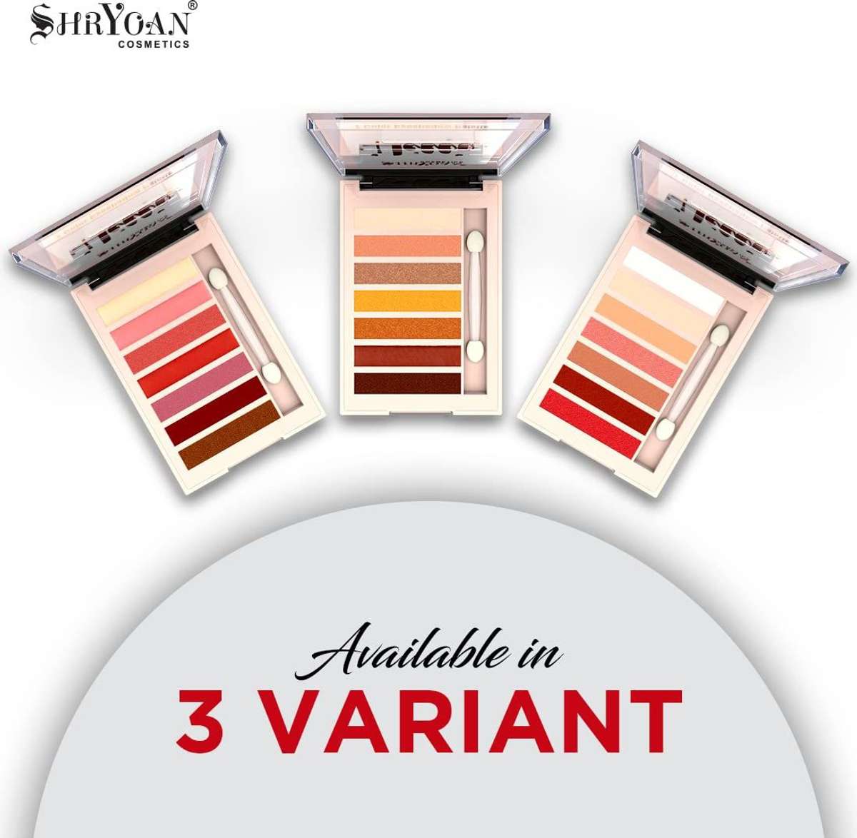 Shryoan Hello Beautiful 4 Shimmer and 3 colour Eyeshadow Palette 14 g