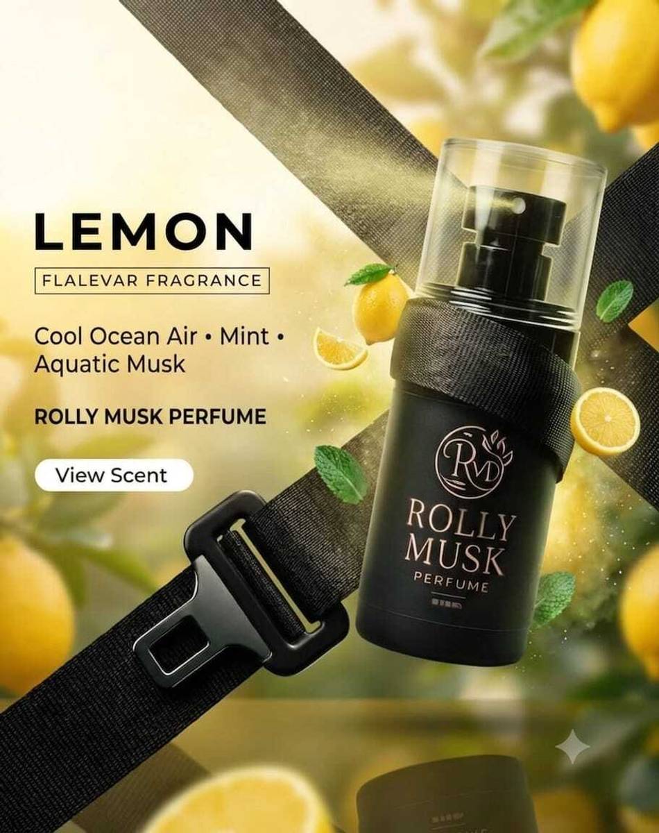 krivaenterprise Lemon Car Perfume Spray 30ml Portable Car Air Purifier — photo 6