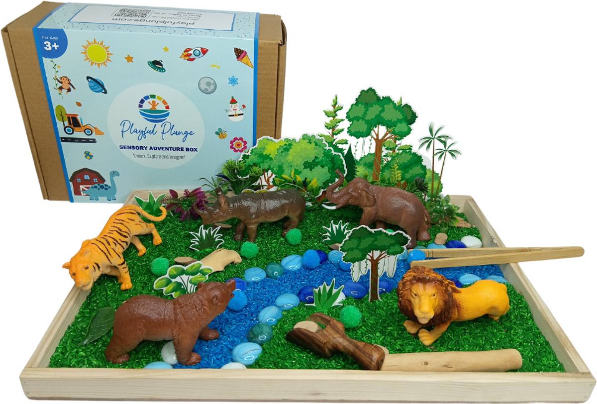Playful Plunge Sensory Play Game Kit for Kids Creative Art, Craft & Learning Toy Ages 4-12 — photo 6
